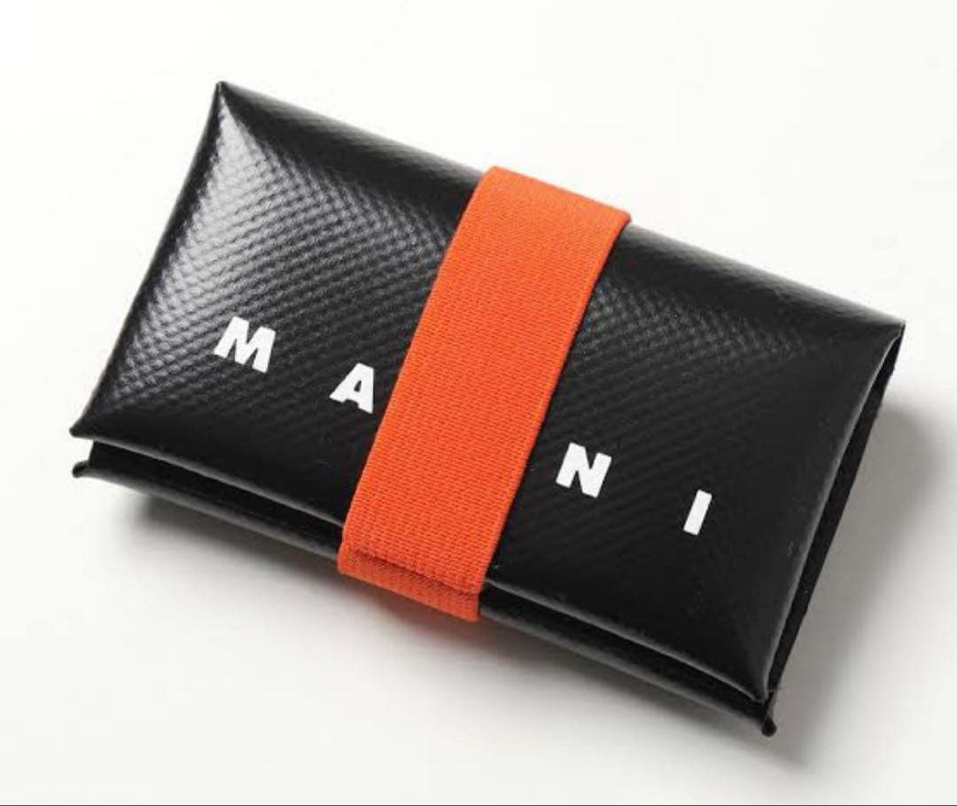 こ*い様 MARNI マルニ オリガミ　ケース　カードケース　ブラック　ウ