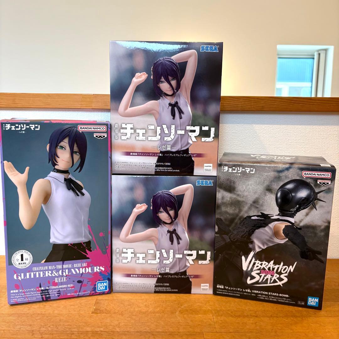 チェンソーマン レゼ編 まとめ売り レゼ4体盛りセット！！