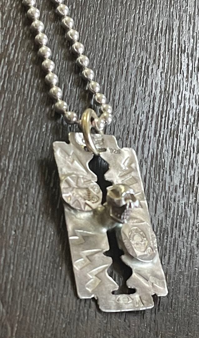 ストップライト カミソリトップ　シルバーミニスカル カスタム