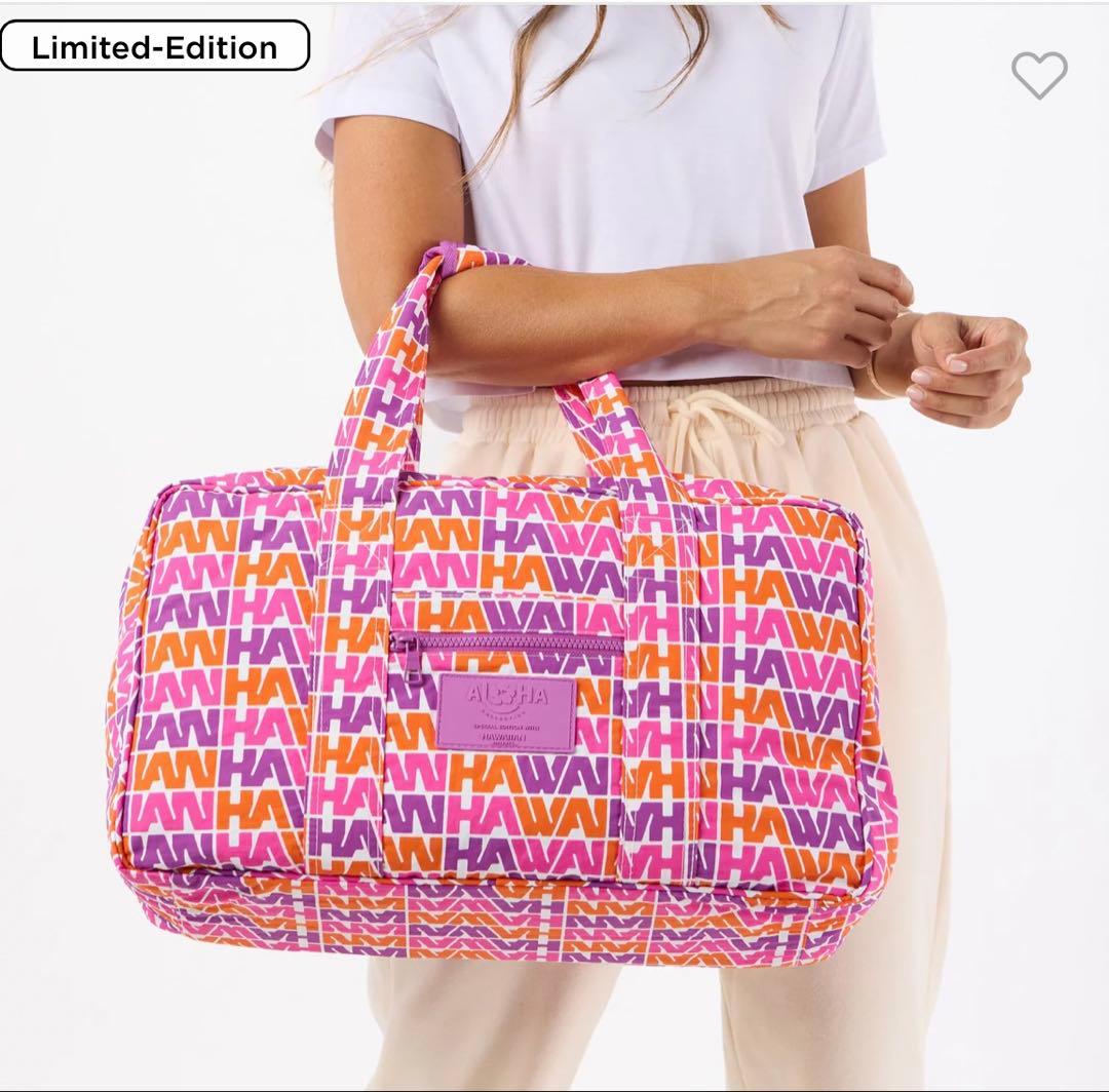 アロハコレクション×ハワイアン航空コラボ ボストンバッグ - メルカリ