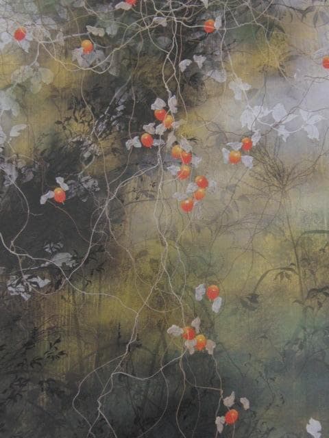 佐々木経二、【浄音】、希少な額装用画集より、新品額装付