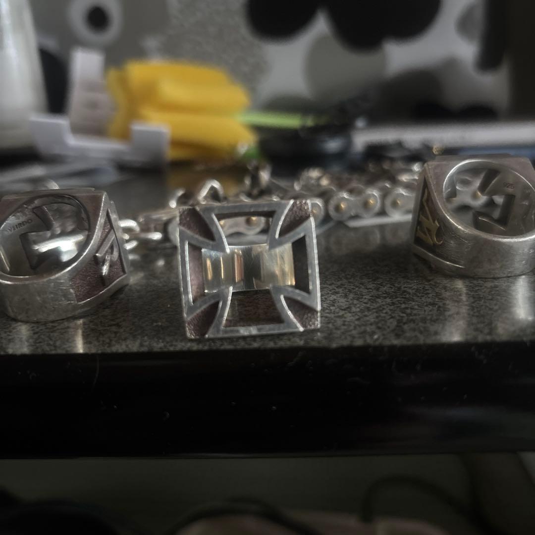 ウィアード　アイアンクロスリング20号 楽天市場】WEIRDO JEWELRY ウィアードジュエリー / 「CROSS - RING