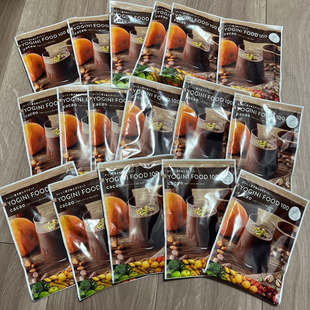 YOGINI FOOD 100 Cacao 17袋セット