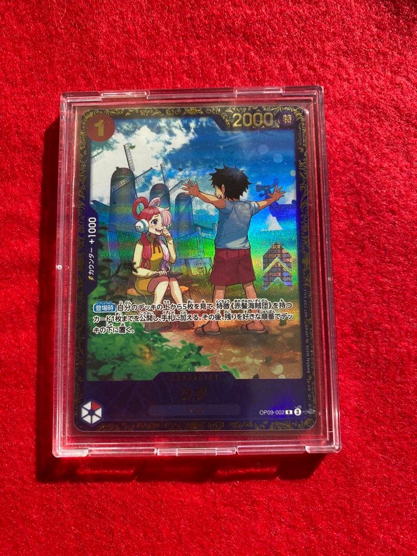 ワンピースカード　ウタ　フラッグシップバトル　優勝商品　プロモ　未開封