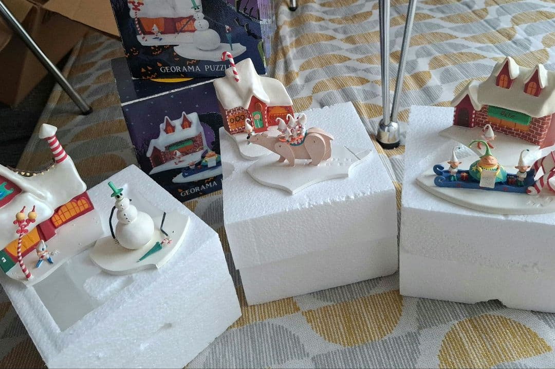 ナイトメアビフォアクリスマス　ジオラマパズル