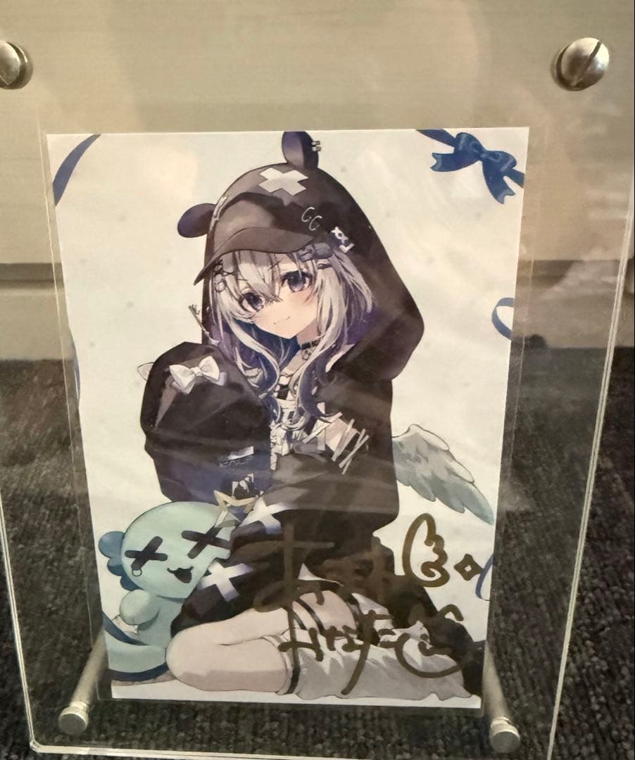 ホロライブ 天音かなた 活動4周年記念 直筆サイン ポストカード - メルカリ