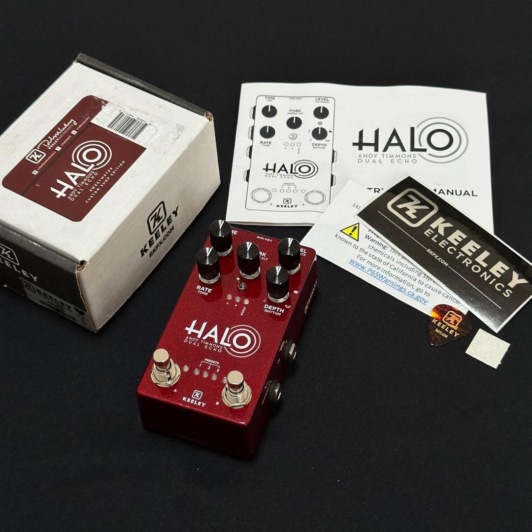 ギター Keeley Halo Andy Timmons Andy Apple Red