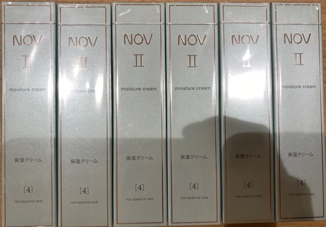 送料無料️⭕️NOVⅡ モイスチュアクリーム50g 6本セット