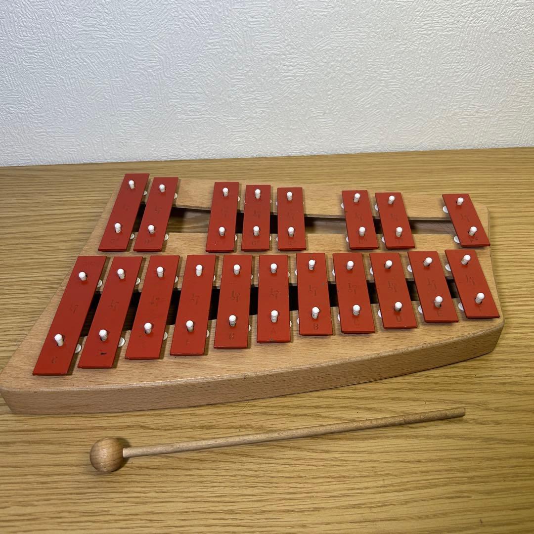 【かめみ様】 SONOR NG 30 メタルフォン 鉄琴 ソナー マレット付き