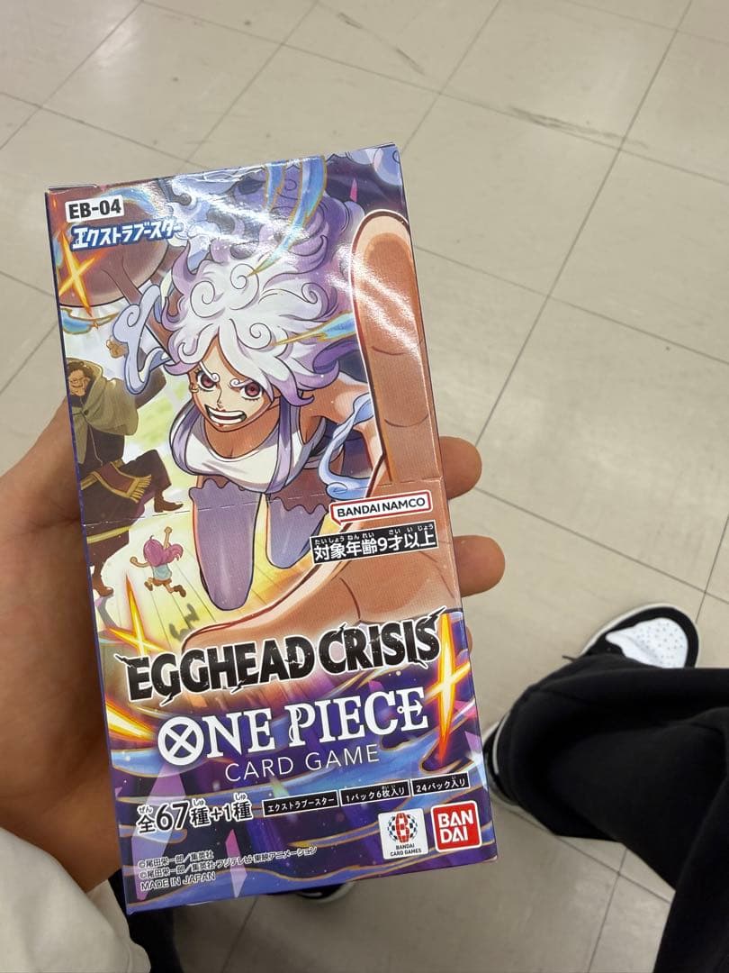 EGGHEAD CRISIS 未開封 テープ付き 1box