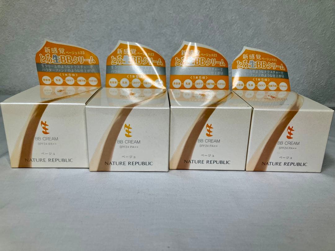 【未開封】ネイチャーリパブリック生BBクリーム 30g ベージュ　4個セット