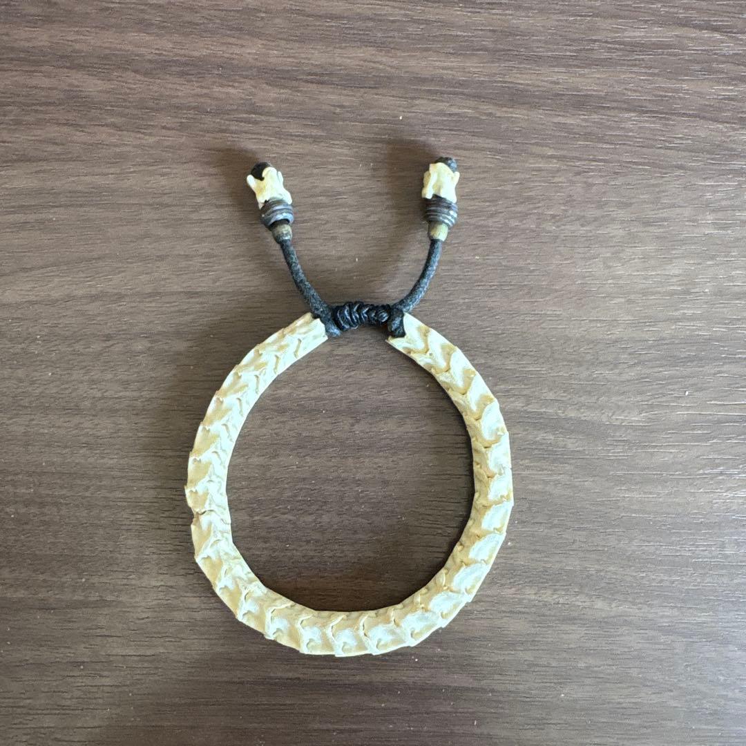 IFSIXWASNINE　イフシックスワズナイン　ボーンブレスレット IF SIX WAS NINE - 00s archive ifsixwasnine 蛇骨 bracelet ブレスの
