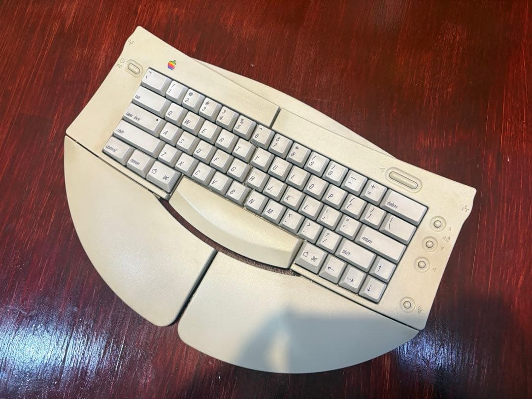 希少 Apple Adjustable Keyboard 英字配列 Apple Adjustable Keyboardを再考する | 