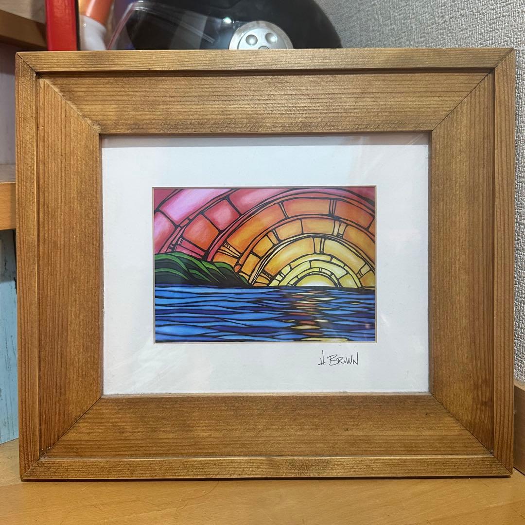 ヘザーブラウン Heather Brown art 絵画 額縁