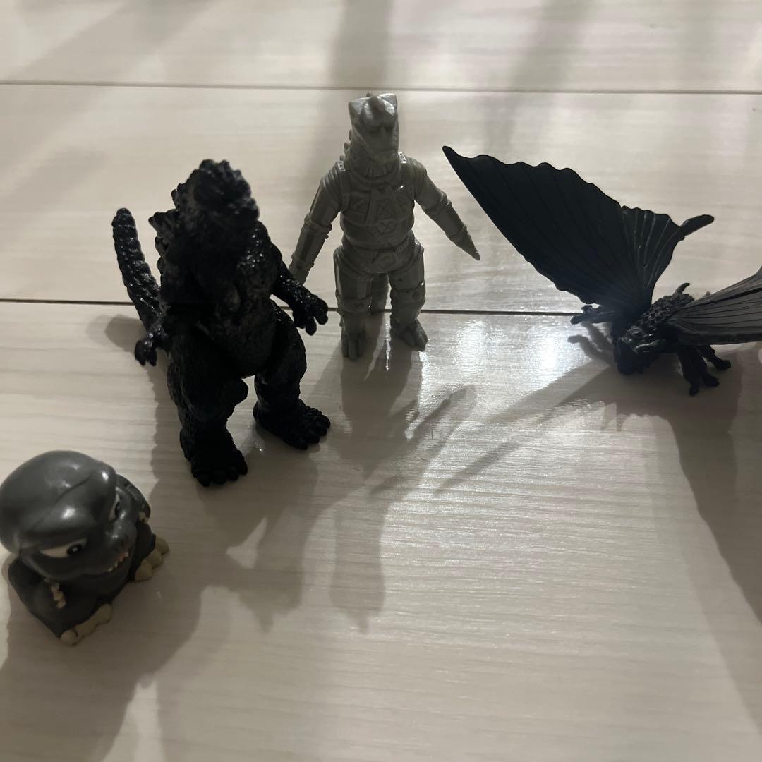 ゴジラ　メカゴジラ　バトラ　ミニラ　フィギュア　ガチャポン　当時物 バンダイ ガシャポン! HG D+ ゴジラ05 メカゴジラ 東宝 ミニフィギュア