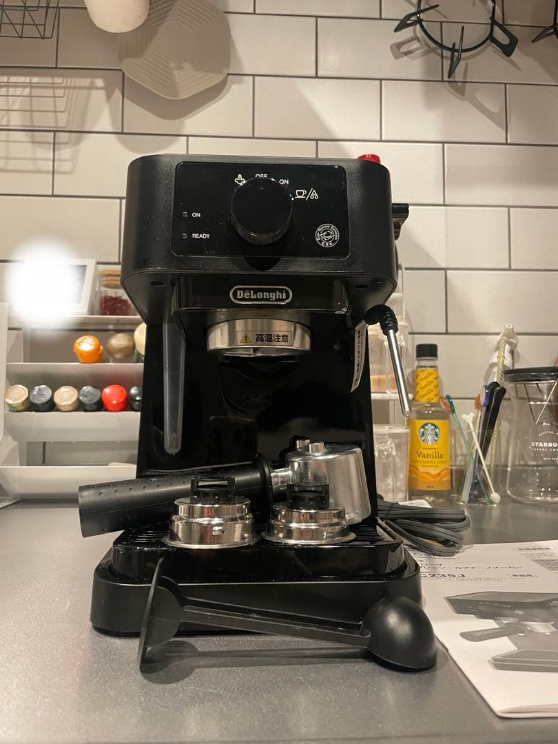 デロンギ スティローザ エスプレッソ・カプチーノメーカー ブラック 楽天市場】デロンギ スティローザ エスプレッソ・カプチーノメーカー