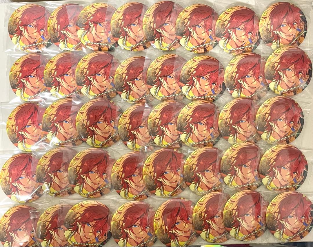 天城燐音 缶バッジ イベコレ クライベ 開花後42個 まとめ売り セット 2026年最新】天城燐音缶バッジの人気アイテム - メルカリ