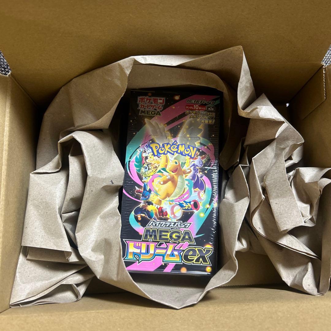 【新品未開封】ポケモンカード MEGAドリームex シュリンク付BOX ポケモンカードゲーム 【シュリンク付き】ポケモンカードゲーム MEGA