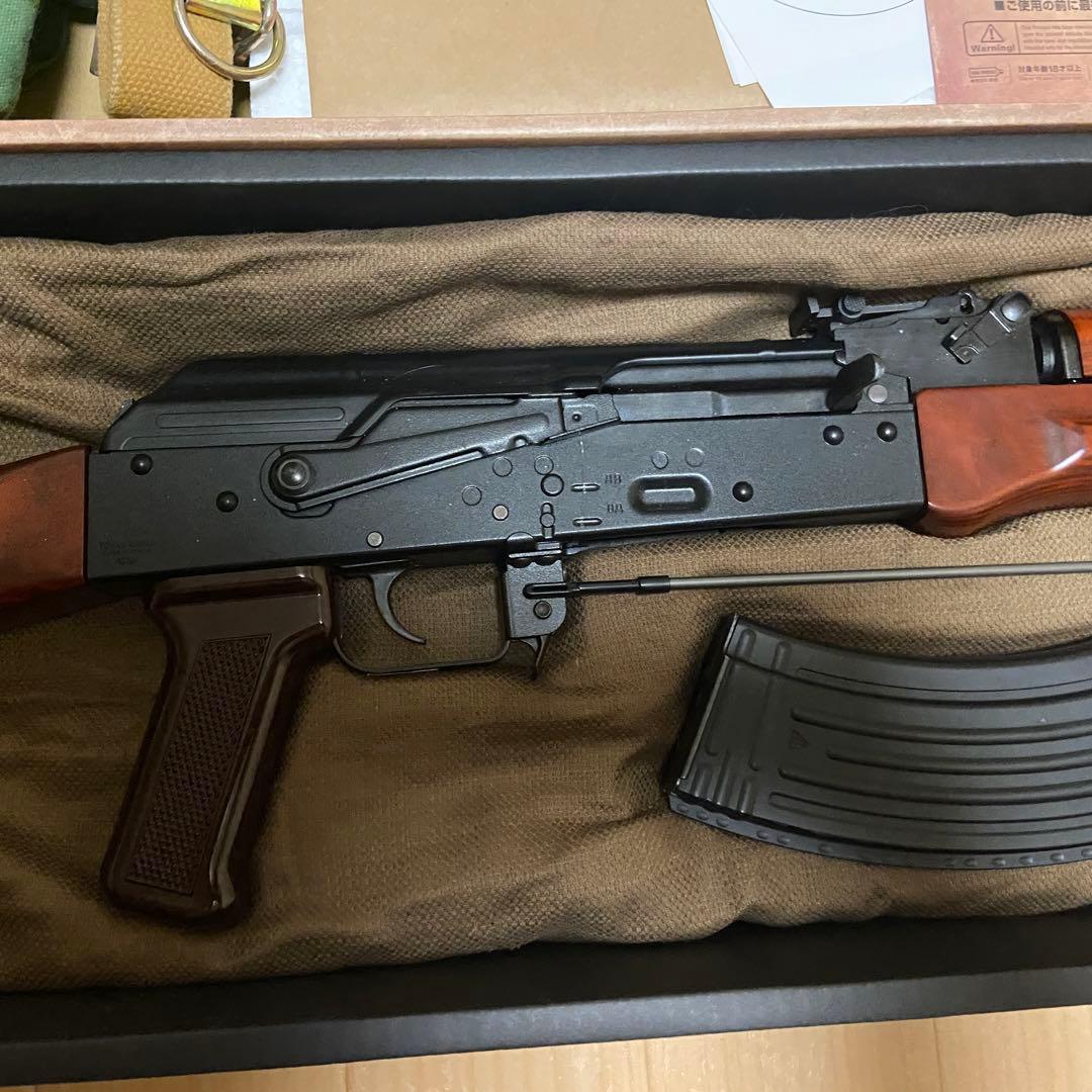東京マルイ AKM ガスガン 3マガジン スリング マグポーチ付き - メルカリ