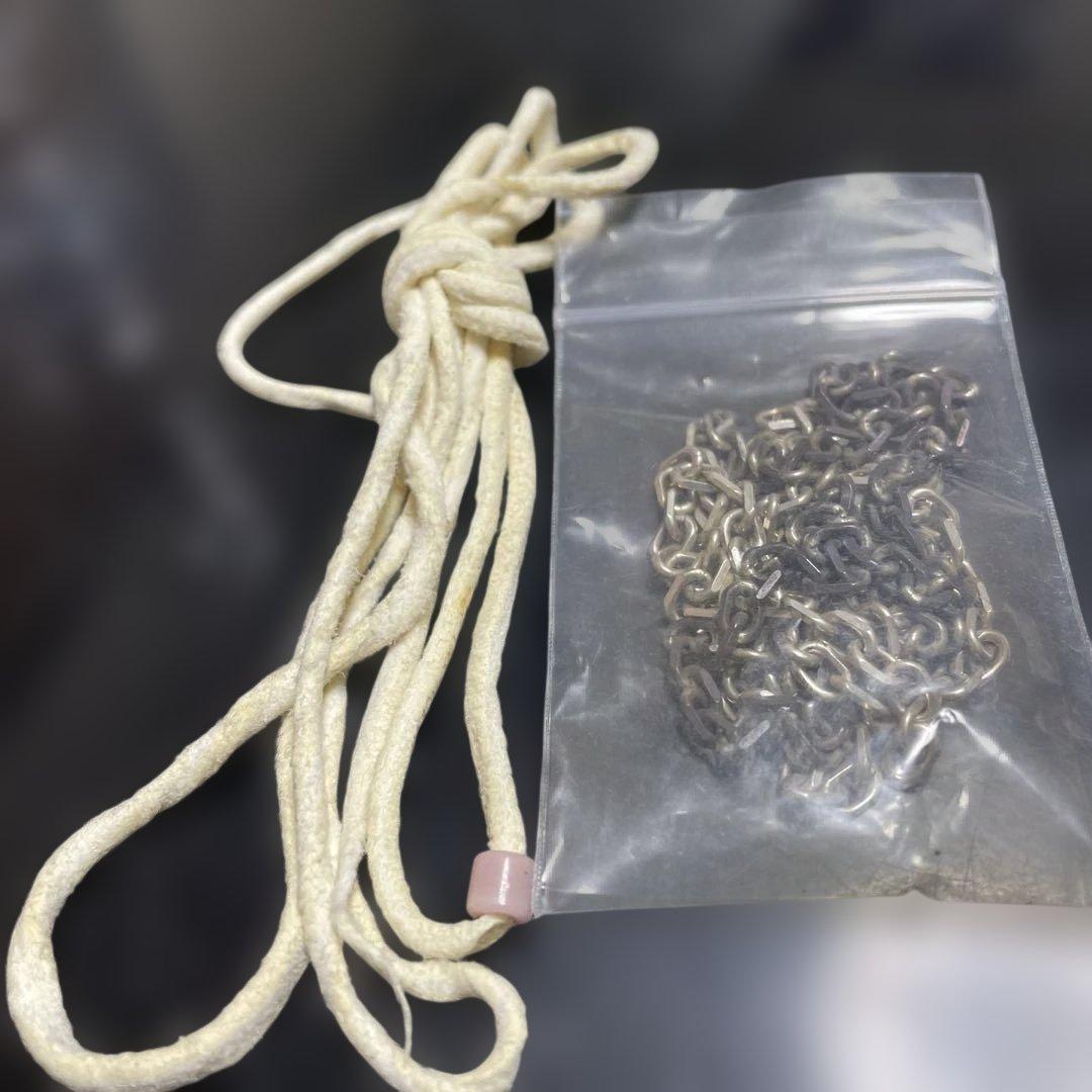 ゴローズ　革紐　太角チェーン 楽天市場】【Goro's ゴローズ】47cm シルバーチェーンのみ(太角 ) ※丸