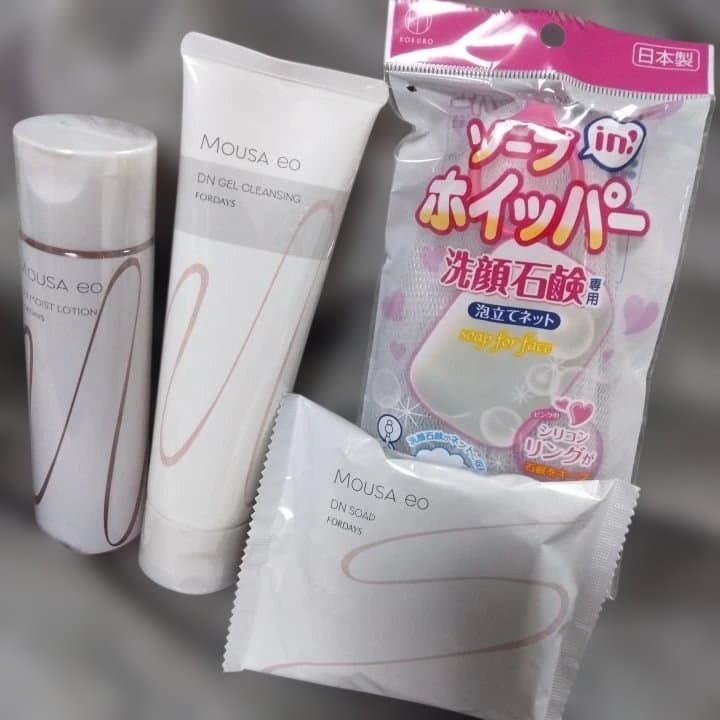 通常価格計15790円●MOUSA EO3品●化粧水/ジェルクレンジング/ソープ