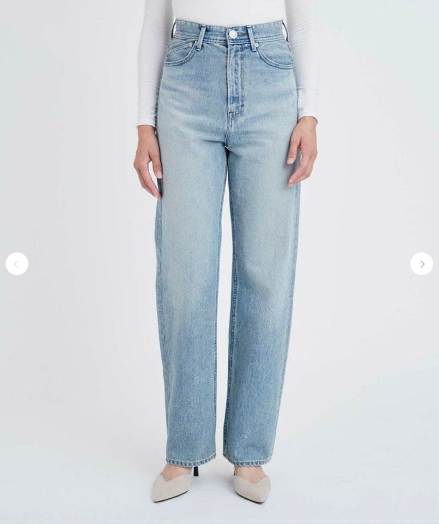 ヤヌーク　YANUK LEA TVS ボーイズストレートデニム　23 美品 楽天市場】Women's ヤヌーク YANUK レア ボーイズストレート TVS