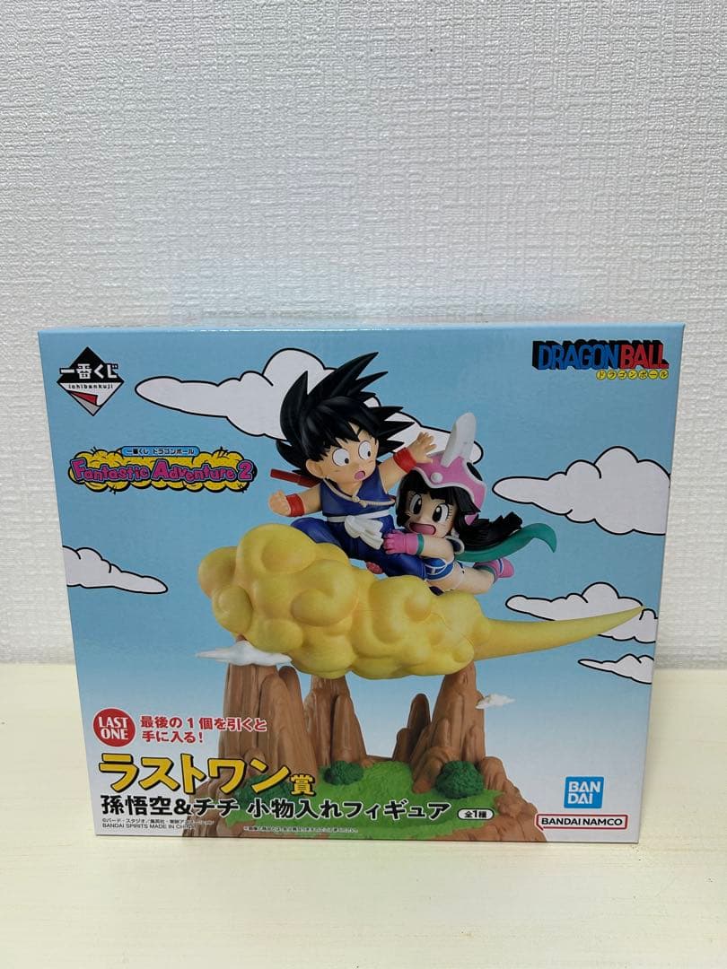 一番くじ ドラゴンボール ラストワン賞 孫悟空＆チチ 小物入れ