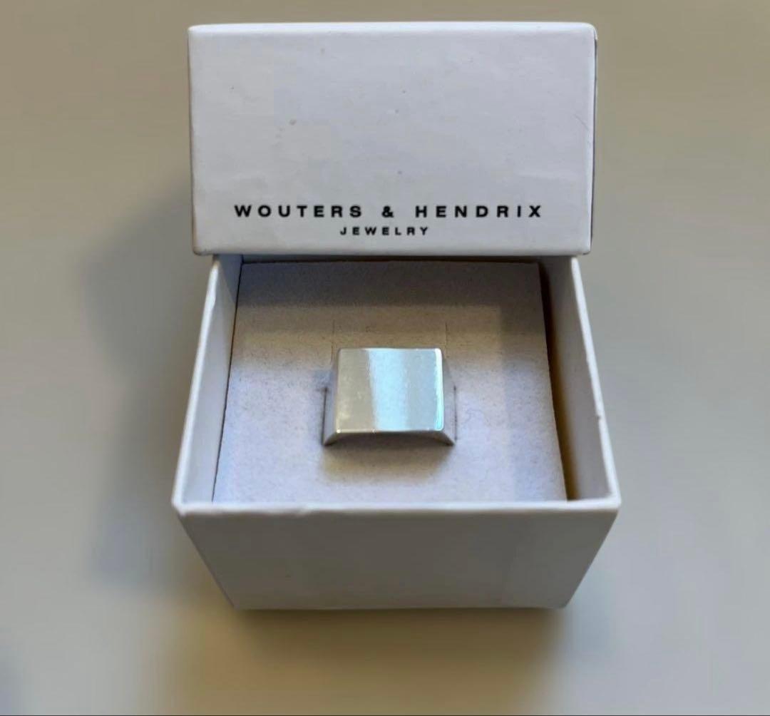 WOUTERS&HENDRIX シルバー　シグネットリング　未使用　SV925 指輪 シグネットリング メンズ・レディース兼用 イニシャル シルバー