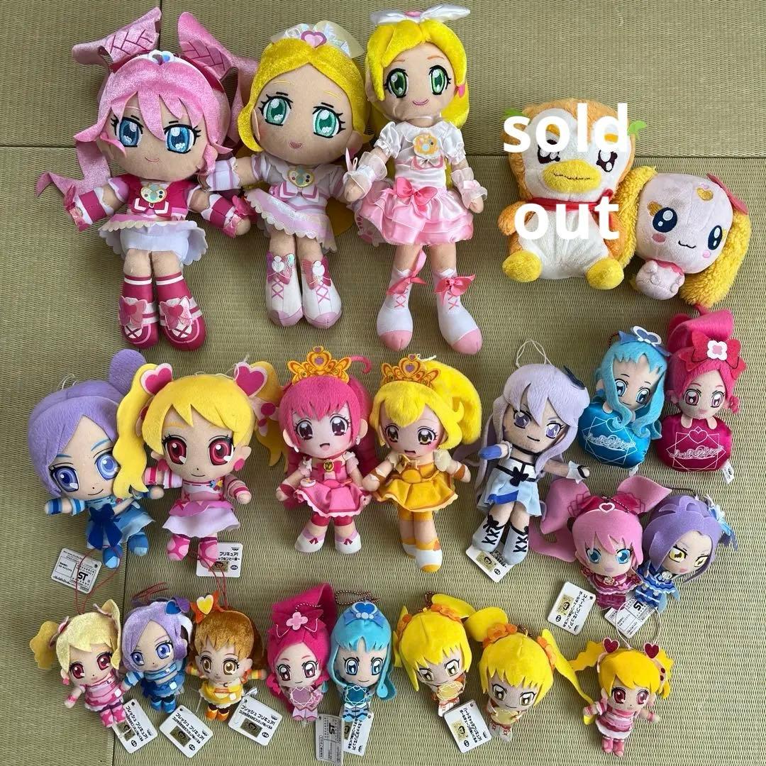 レア‼️当時物】プリキュア ぬいぐるみ 20点まとめ売り 非売品 - メルカリ
