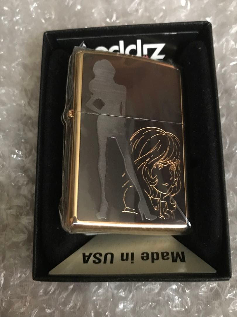 未使用 ルパン三世　峰　不二子　ジッポライター ZIPPO トリプルシルエット Amazon.co.jp: ルパン三世 峰 不二子 ジッポライター Z I P P O