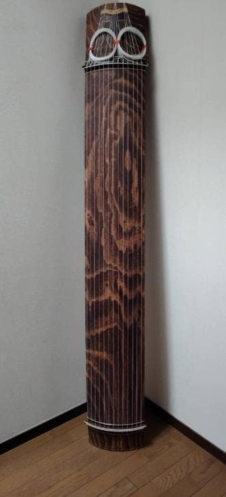 中古 お琴 筝 13絃 １３絃 油単をつけて その４