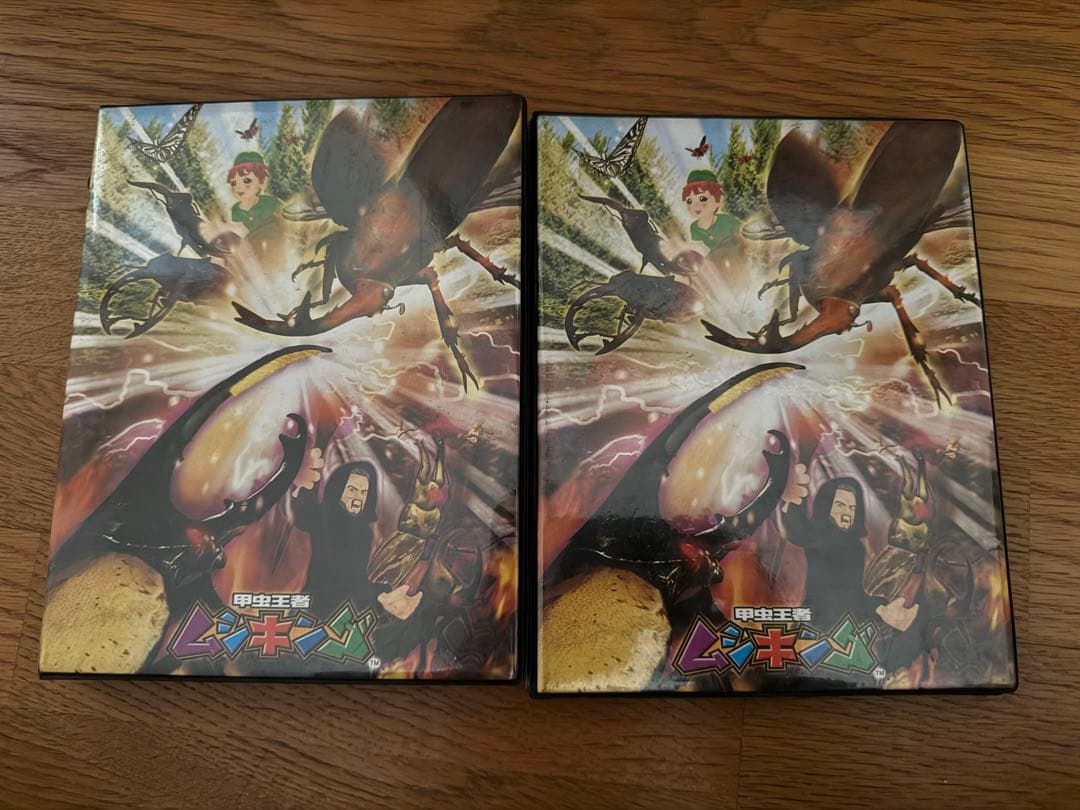 【レアカードたくさん】カード約140枚 ムシキング (ブックケース2冊付き)