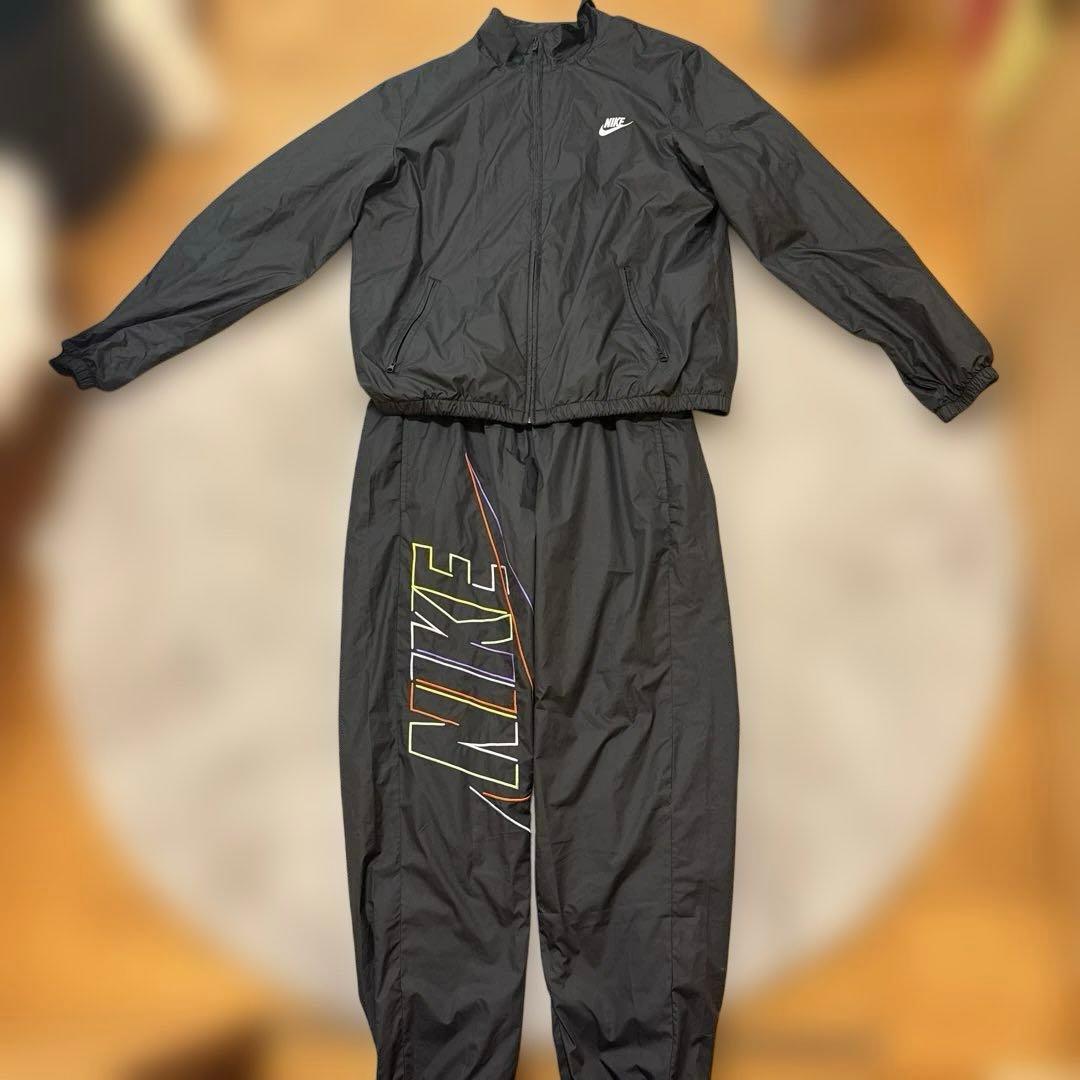 Nike ブラック ナイロンジャージ セットアップ 楽天市場】セットアップ ナイキ ナイロン（カラーブラック