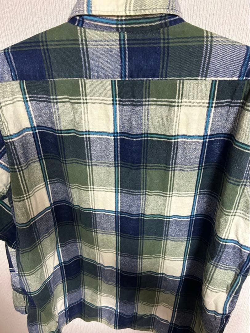 60s パワーハウス　チェックシャツ　ビンテージ　マチ付き/BIGMAC