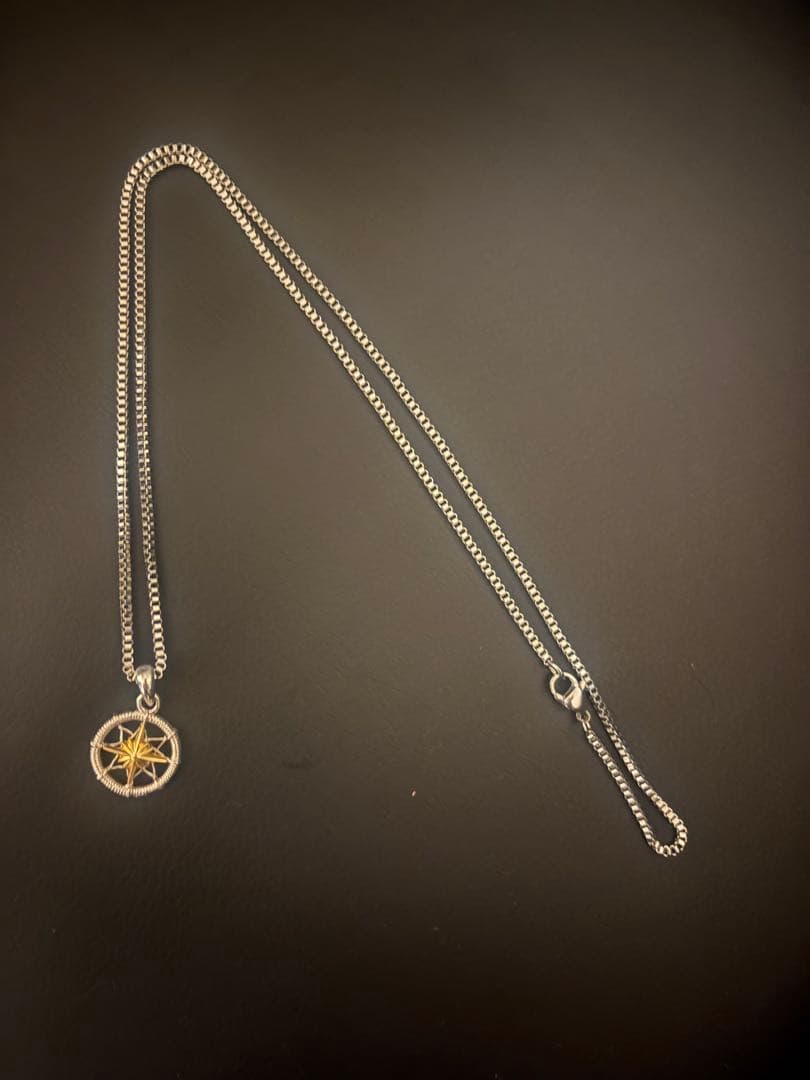 【SAAD】サード シルバー925 K24GPネックレス　おまけ付き