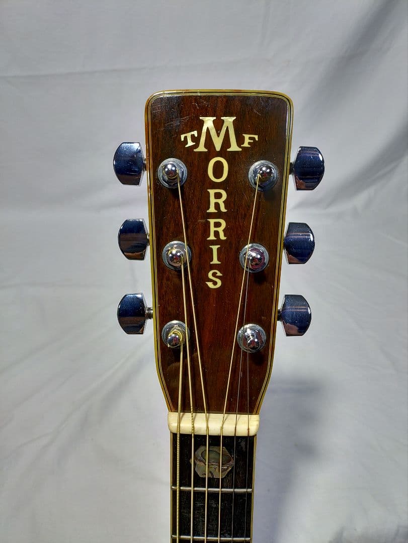 Morris 　TF　 W-80　 製造年不明 　　シリアルNo.1006 Yahoo!オークション - モーリス TOP単板 『MORRIS W-80』これぞヴィン