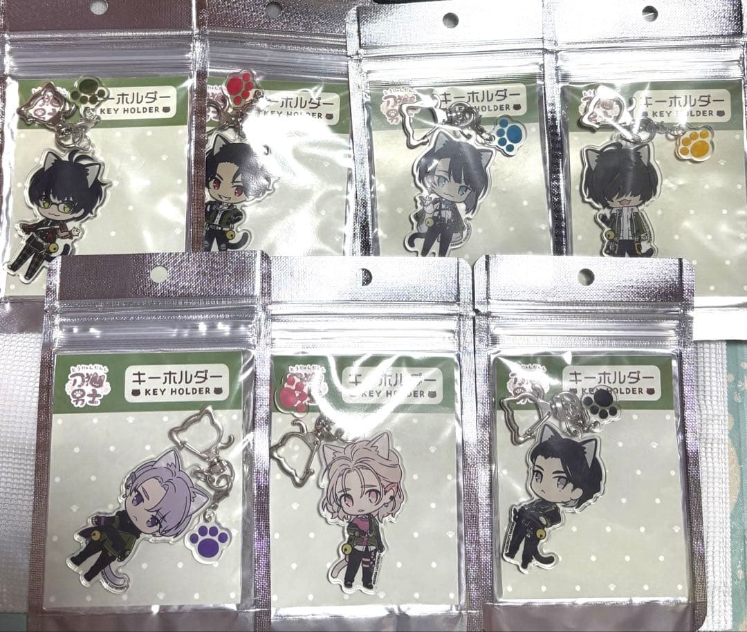 刀剣乱舞 刀猫男士 アクリルキーホルダー 江