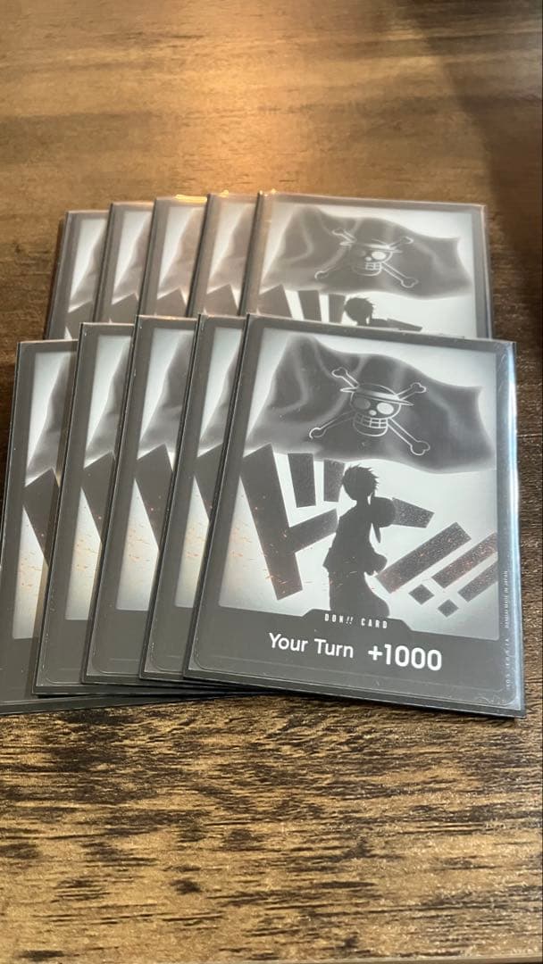 10枚セット 海外限定 ルフィ ドンカード 英語 レリーフ ドン - メルカリ