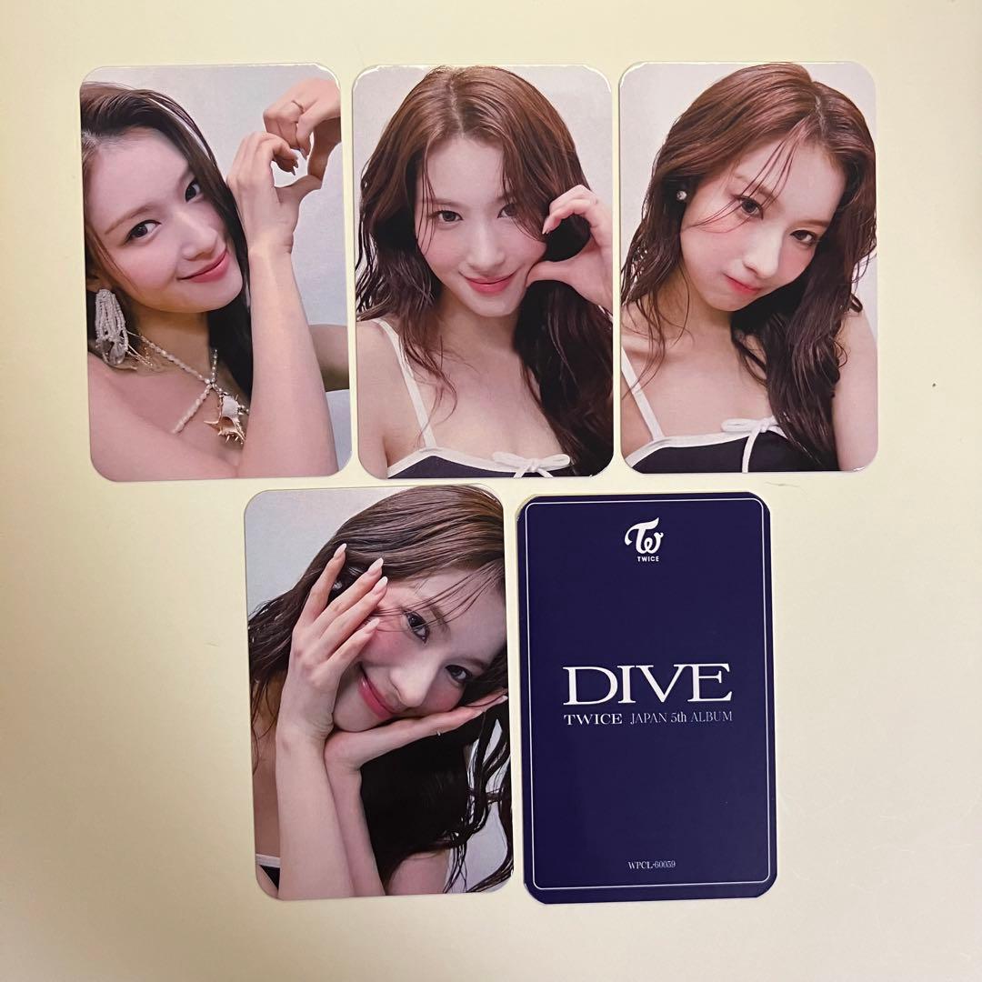 TWICE DIVE サナ トレカセット - メルカリ