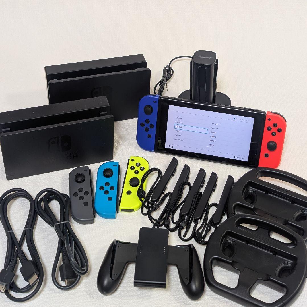 Nintendo Switch　本体　周辺機器　セット　Joy-Con　ジャンク