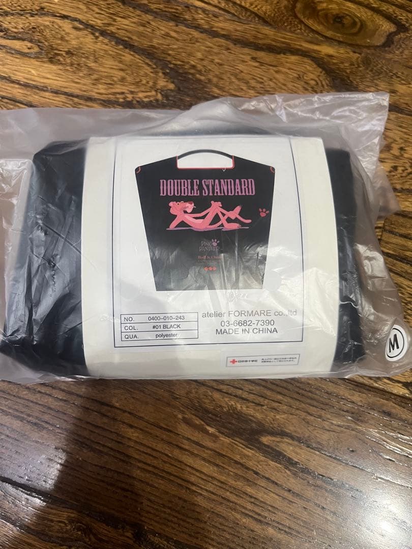 正規品 ボールアンドチェーン ピンクパンサー コラボ 刺繍 エコバッグ