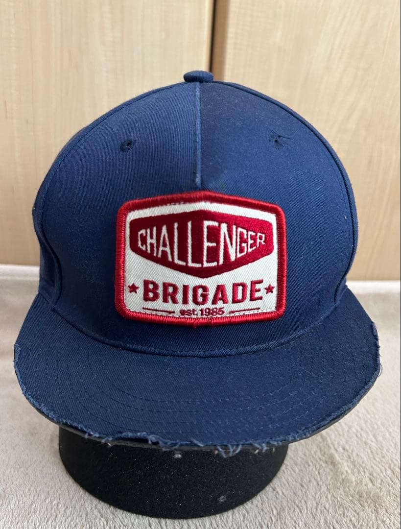 ド*ん様 CHALLENGER 別注 ツバ切りキャップ