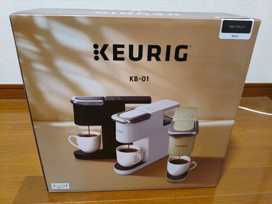 Keurig KB-01 コーヒーメーカー KB-01（BK）ブラック / キューリグオンラインストア