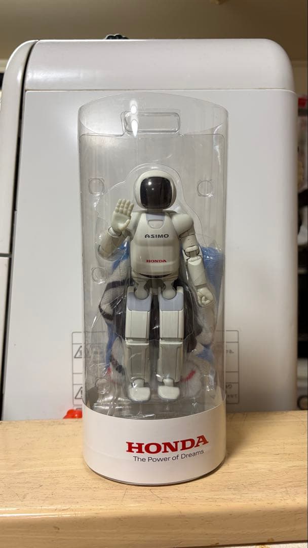 ホンダASIMOアクションフィギュアIII フィギュア 透明ケース付(天蓋欠品)