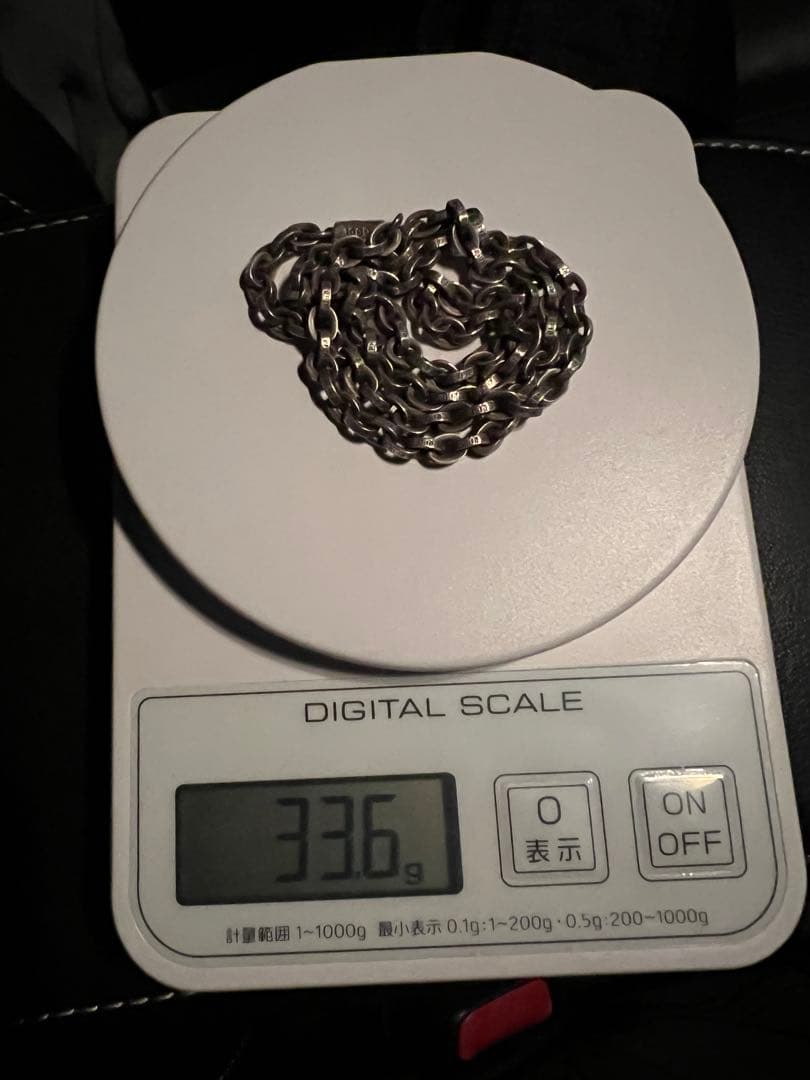 クロムハーツ　ペーパーチェーン18インチ