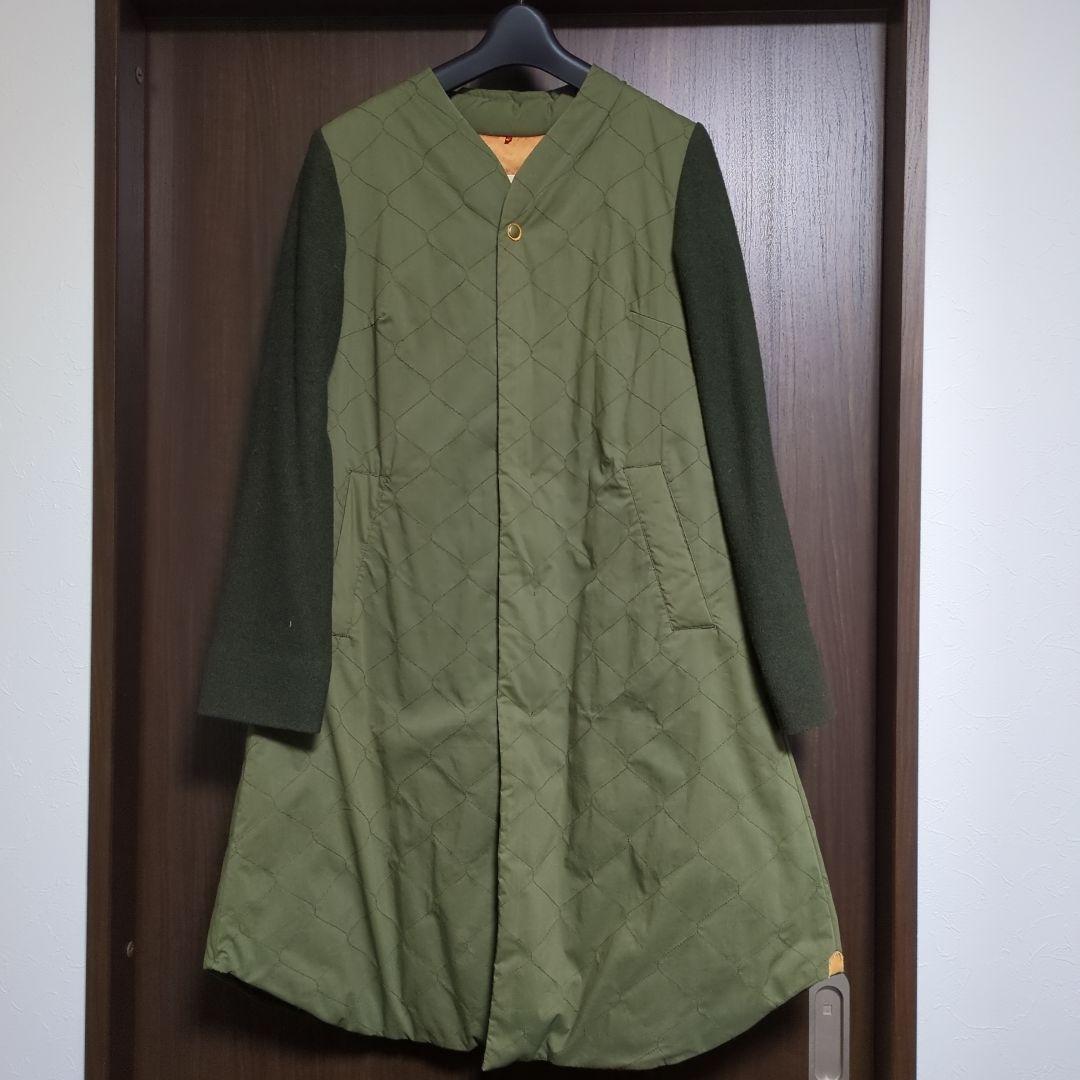 パラスパレス異素材ダウンコート 異素材使いシームレスダウンコート - ハッシュパピーアパレル公式通販