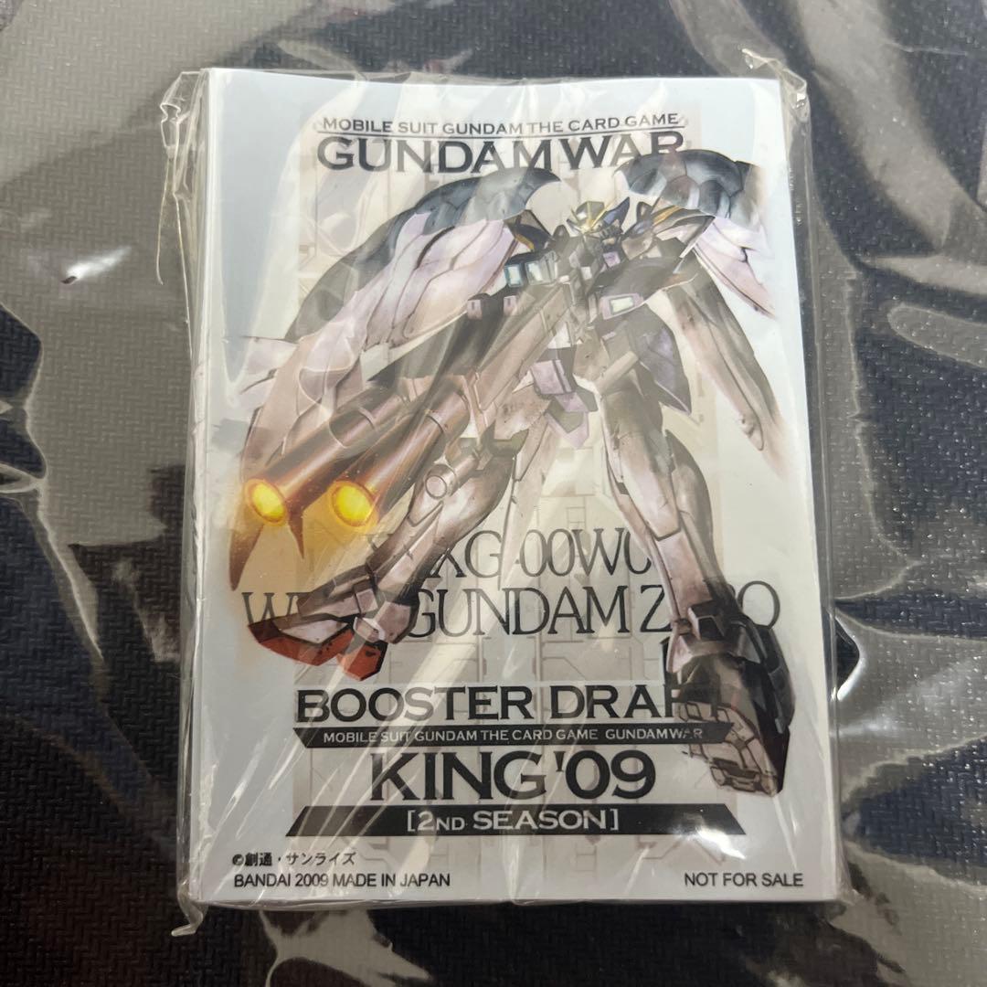 ガンダムウォー スリーブ ウイングゼロカスタム　未開封