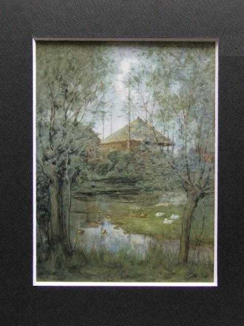 ピート・モンドリアン、『積藁』、希少な画集より、新品高級額・額装付