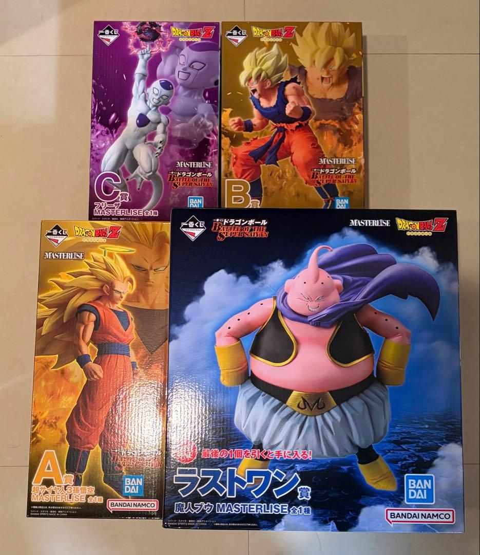 一番くじ ドラゴンボール A/B/C/ラストワン 超サイヤ人3孫悟空 他セット