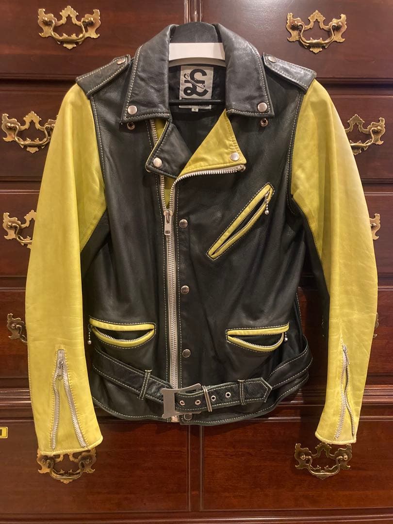 K*）様 RALEIGH ライダースジャケット ルイスレザー UNDERCOVE ルイスレザー×アンダーカバー（UNDERCOVER） 16ss ライダース